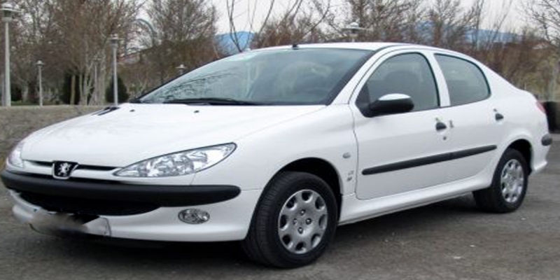 خداحافظی 206 صندوق دار با ترمزهای قدرتمند