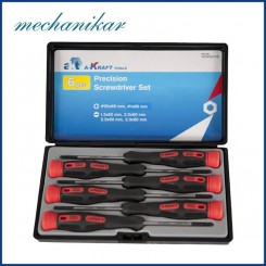 سری پیچ گوشتی الکترونیکی 6 عددی A-Kraft